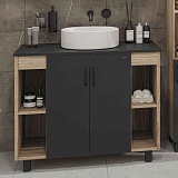 Grossman Тумба с раковиной Флай 100 GR-3013 дуб сонома/серая